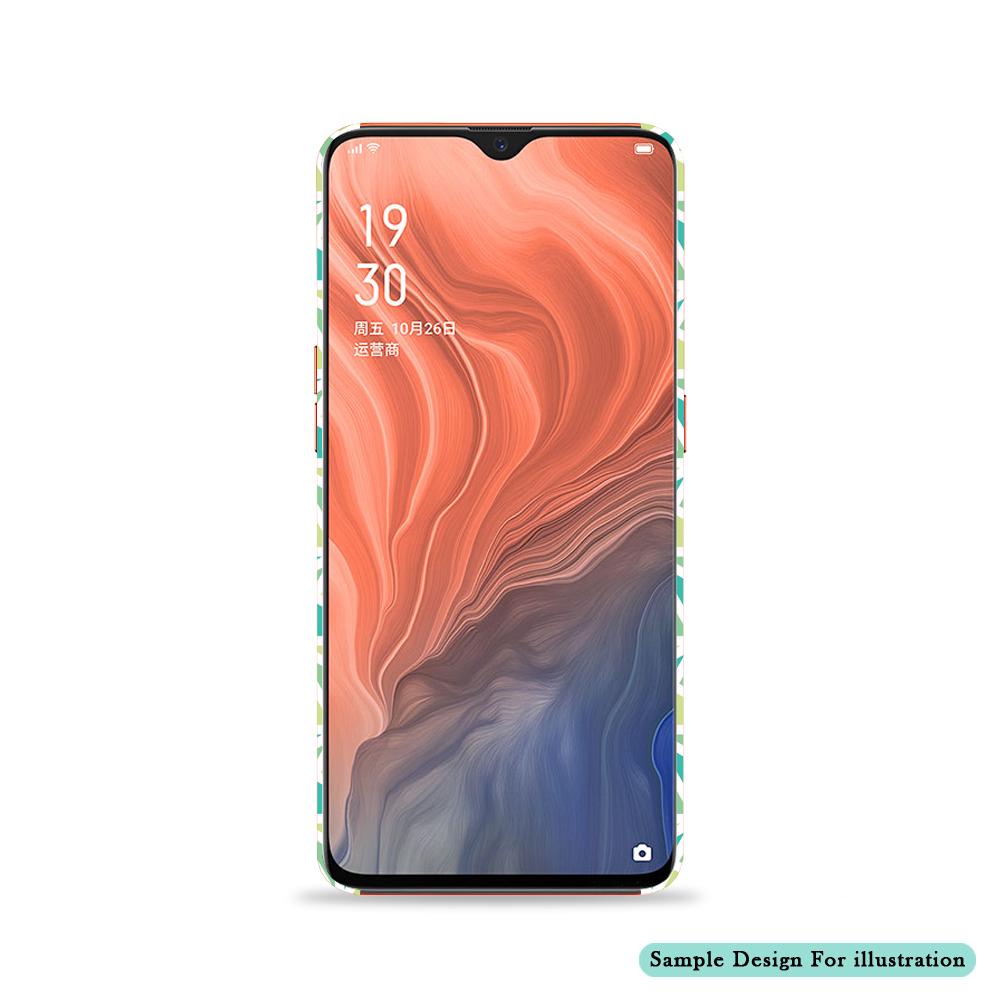 Hidden Beast - Red Slim Hard Shell Case For Oppo Reno Z