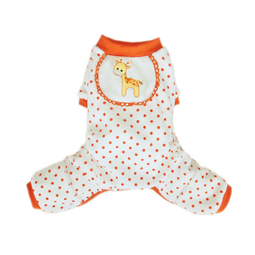 Giraffe Pet Pajama | Lime Aeneas