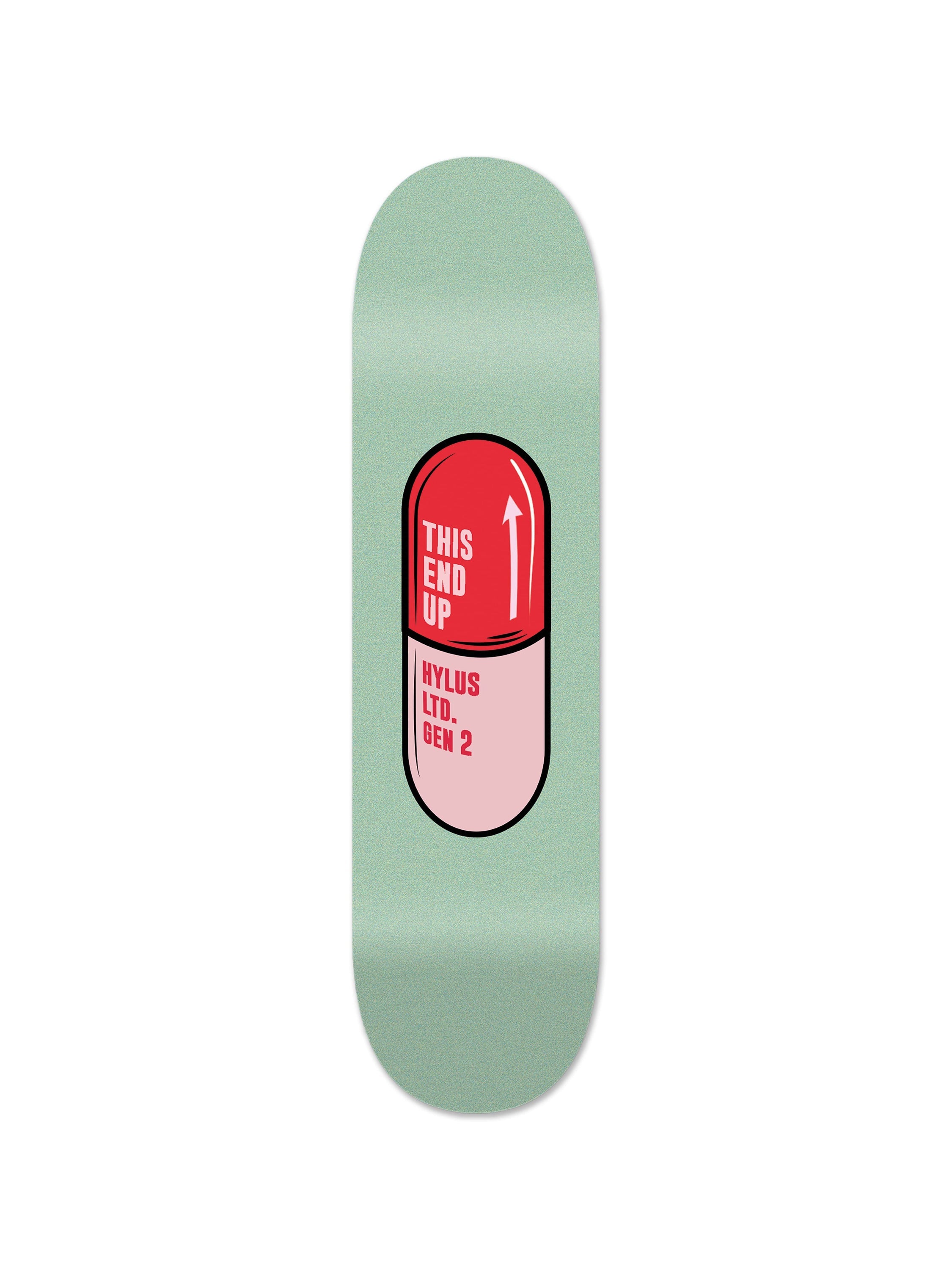 Pill Green Skateboard