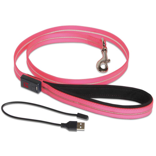 Ultrahund Pink LED Waterproof Lead