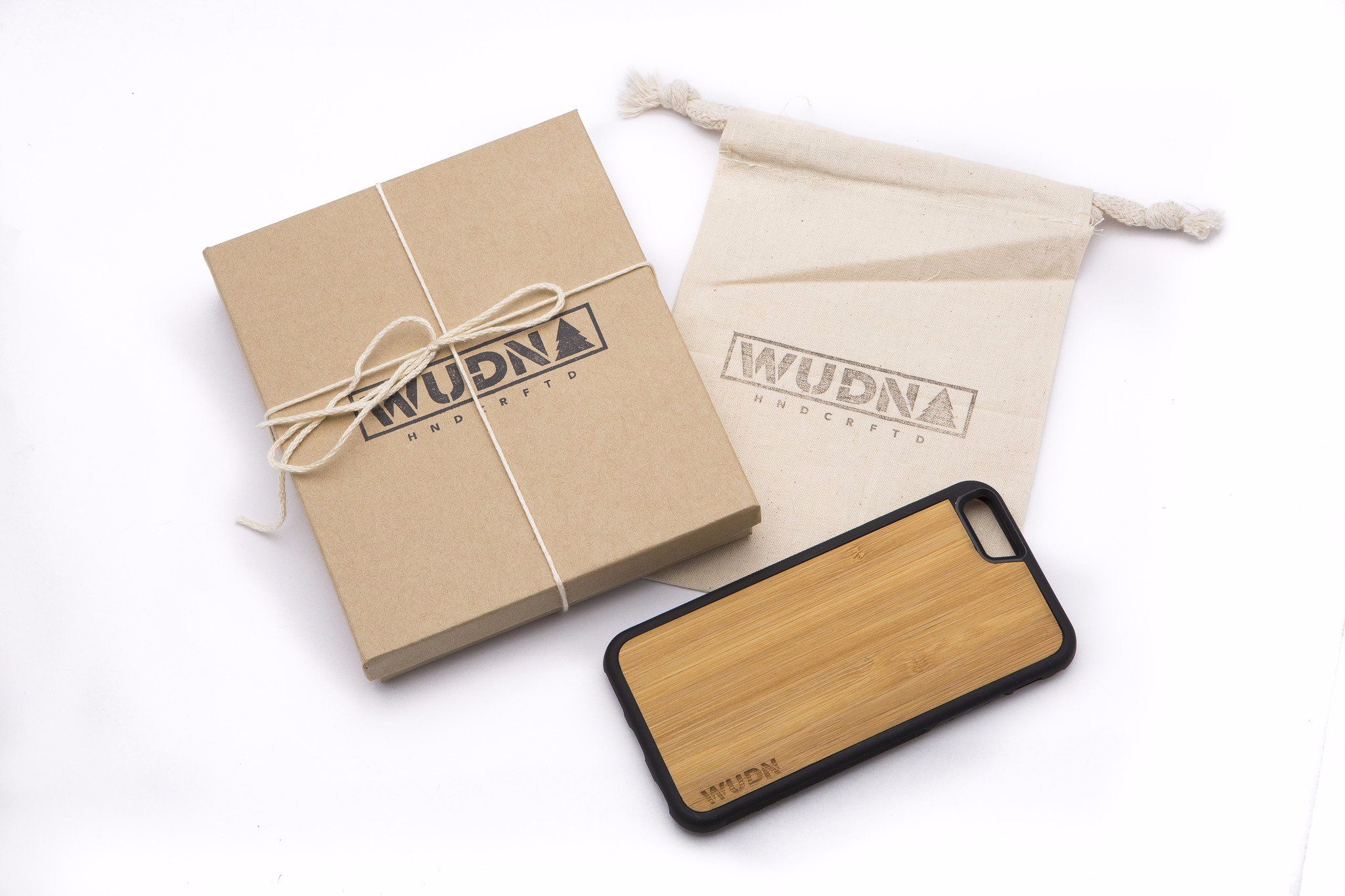 Slim Wooden Phone Case (Walnut / Bamboo Split)