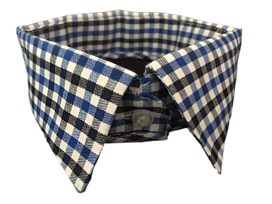 Pet Dress Shirt Collar, Plaid | Zomdo Direct LLC