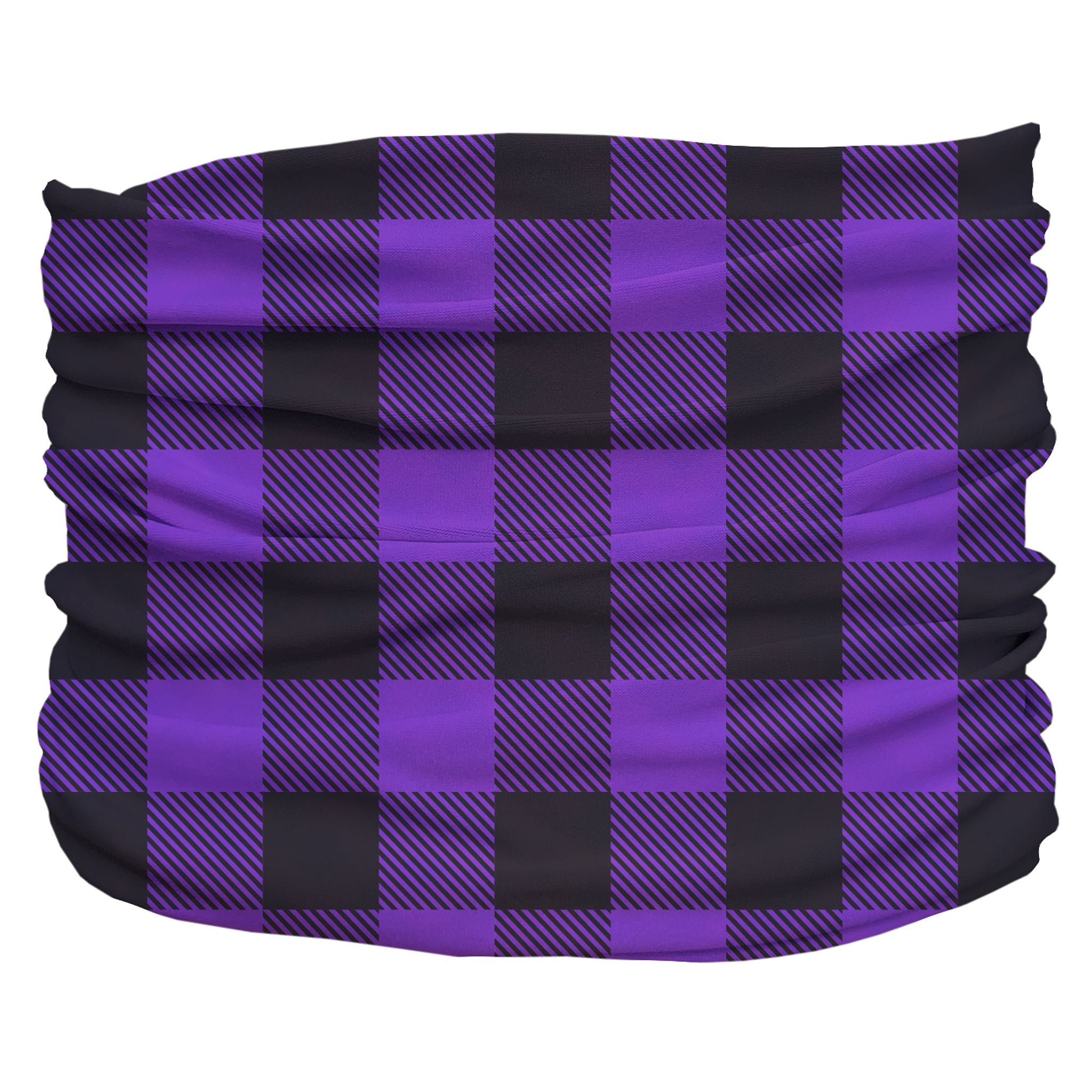 Buffalo Plaid Purple Pup Scruff