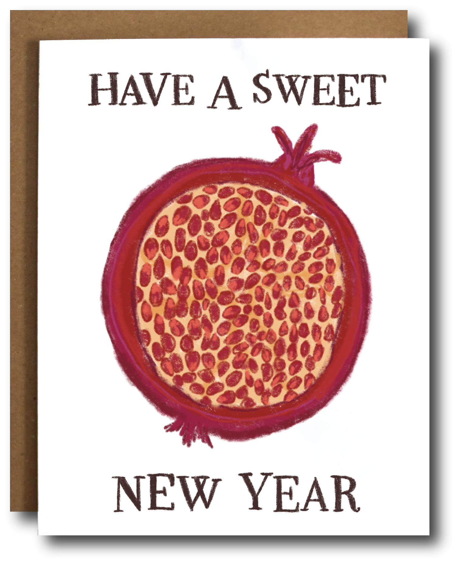 Sweet New Year Rosh Hashanah Card