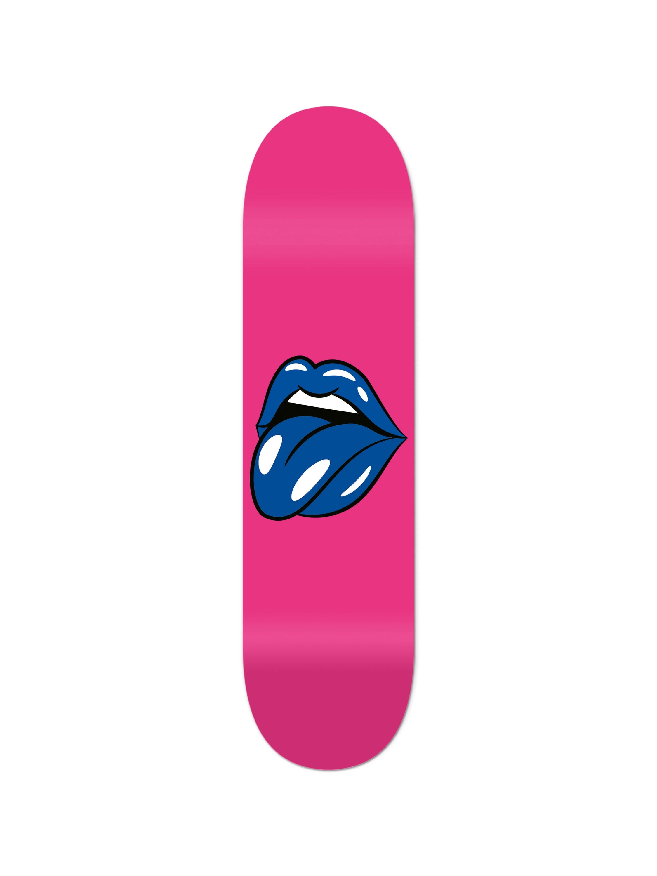 Lips Pink Skateboard