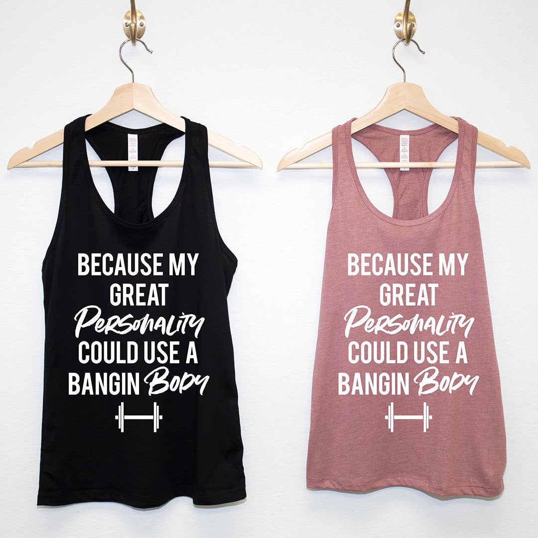 BANGIN Racerback Tank Top - Pick Color