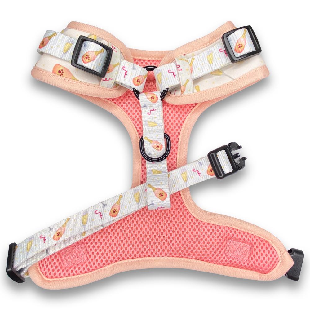 Rosé All Day Adjustable Dog Harness