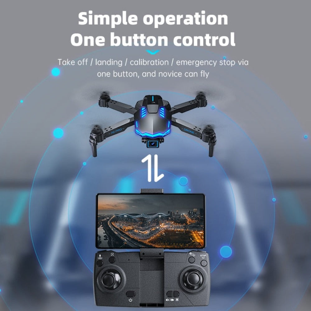 Ninja Dragon Phantom Shark 4K Dual Camera Drone With Obstacle