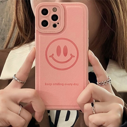 OH Fashion iPhone Case Hearts Vegan Leather Multiple Colors, 1 Count