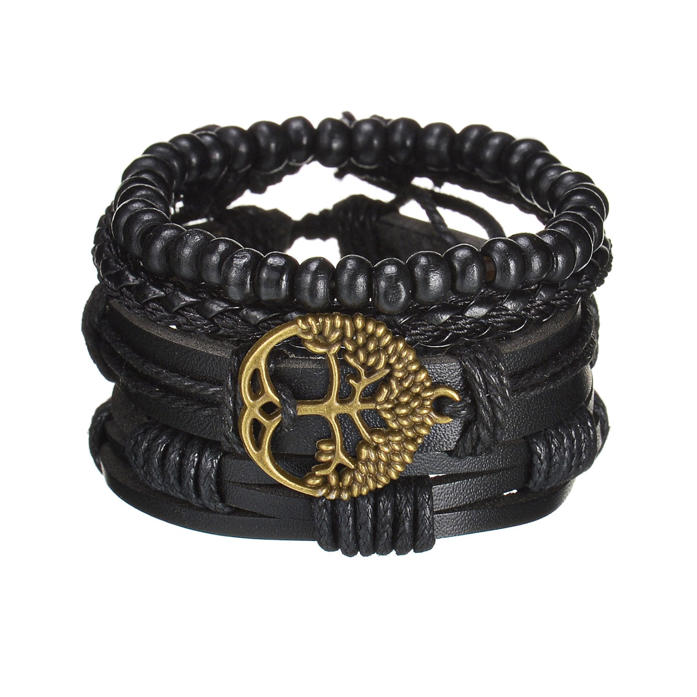 Mens Modern Multilayered Bracelet