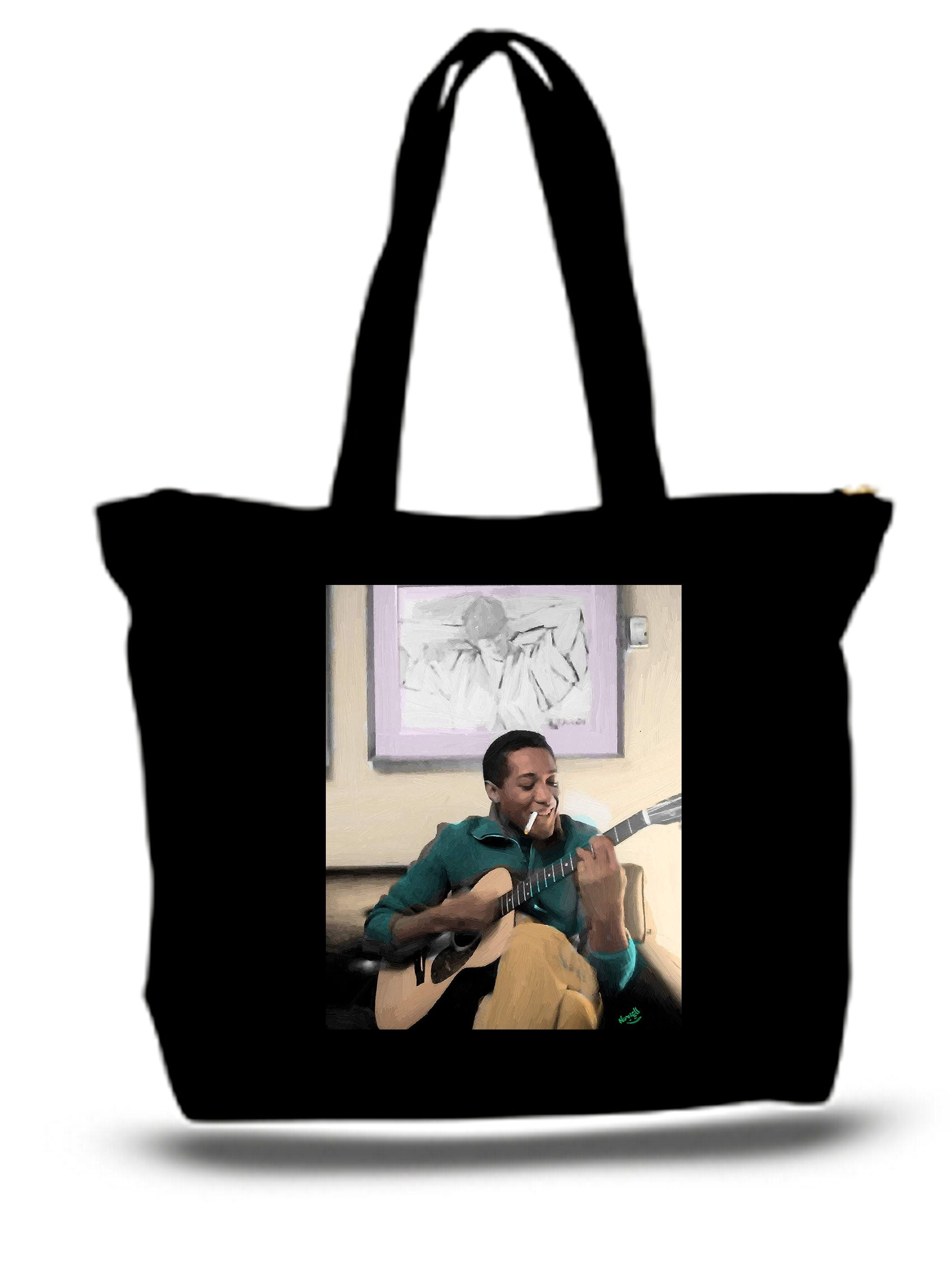 Large  Tote Grocery & Stuff Bag Sam Cooke