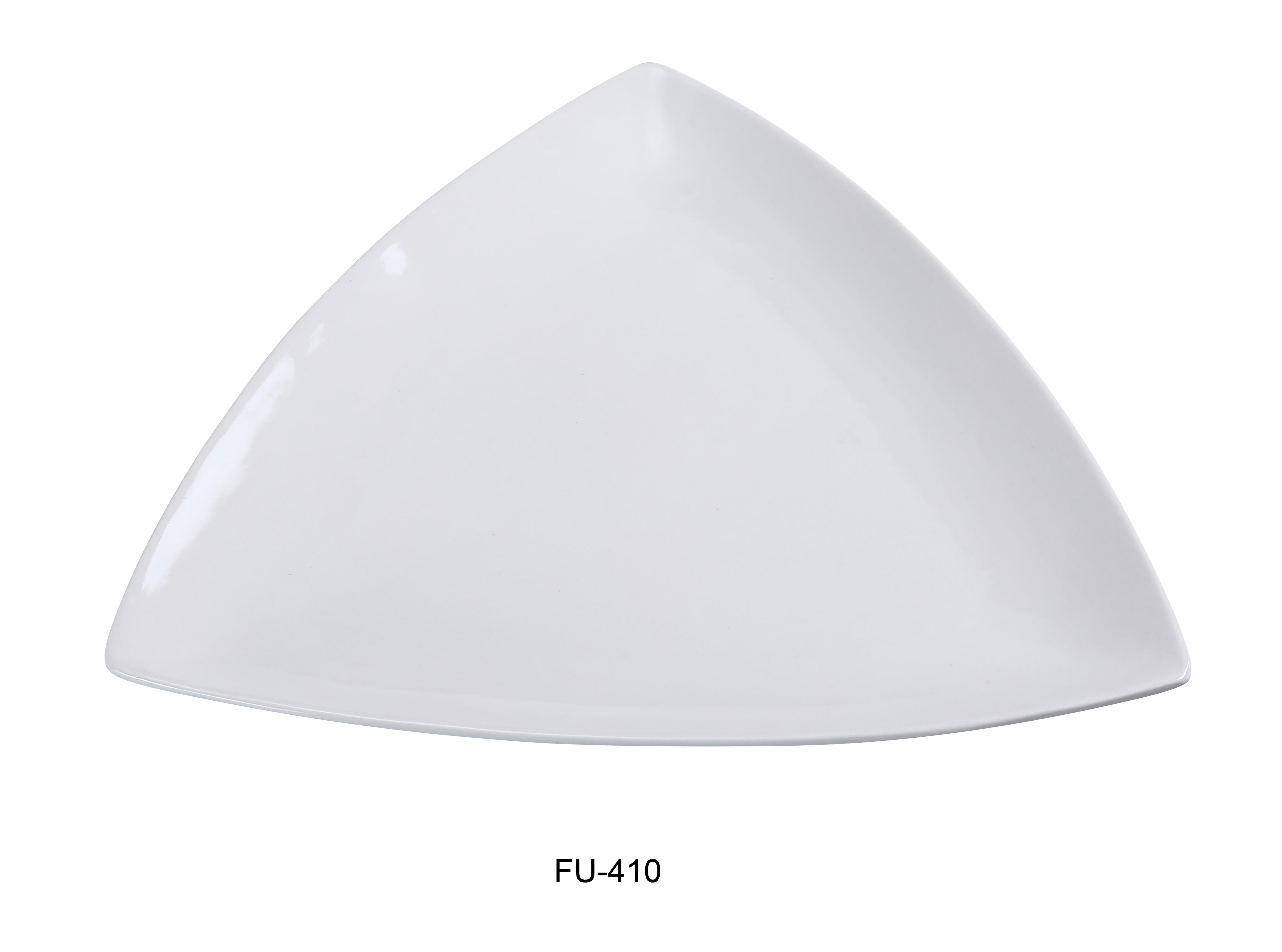 Yanco FU-410 Fuji 10" Triangle Plate | Lime Atlas