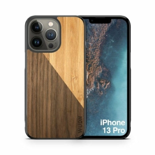 Slim Wooden Phone Case (Walnut / Bamboo Split)