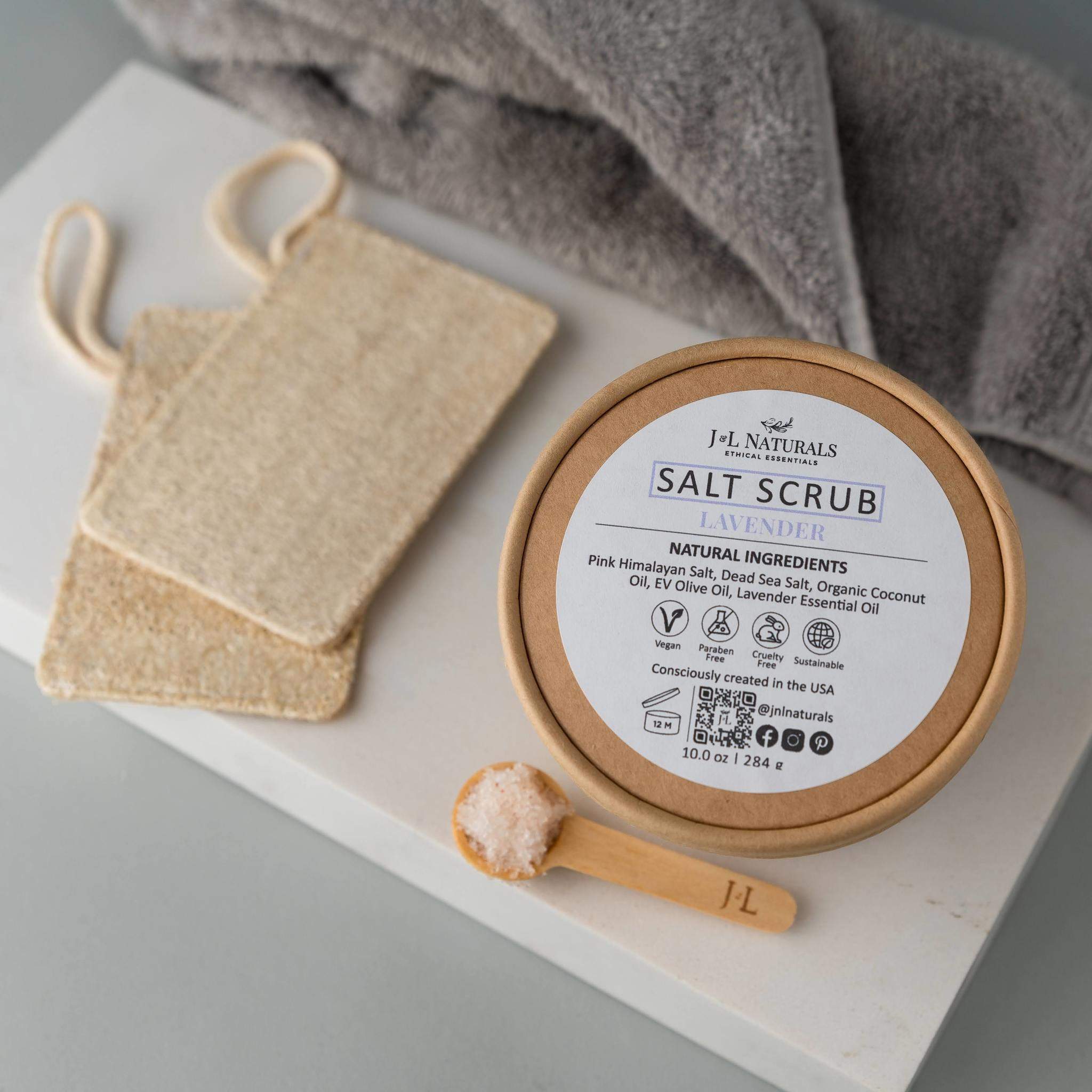 J&L Naturals Salt Scrub