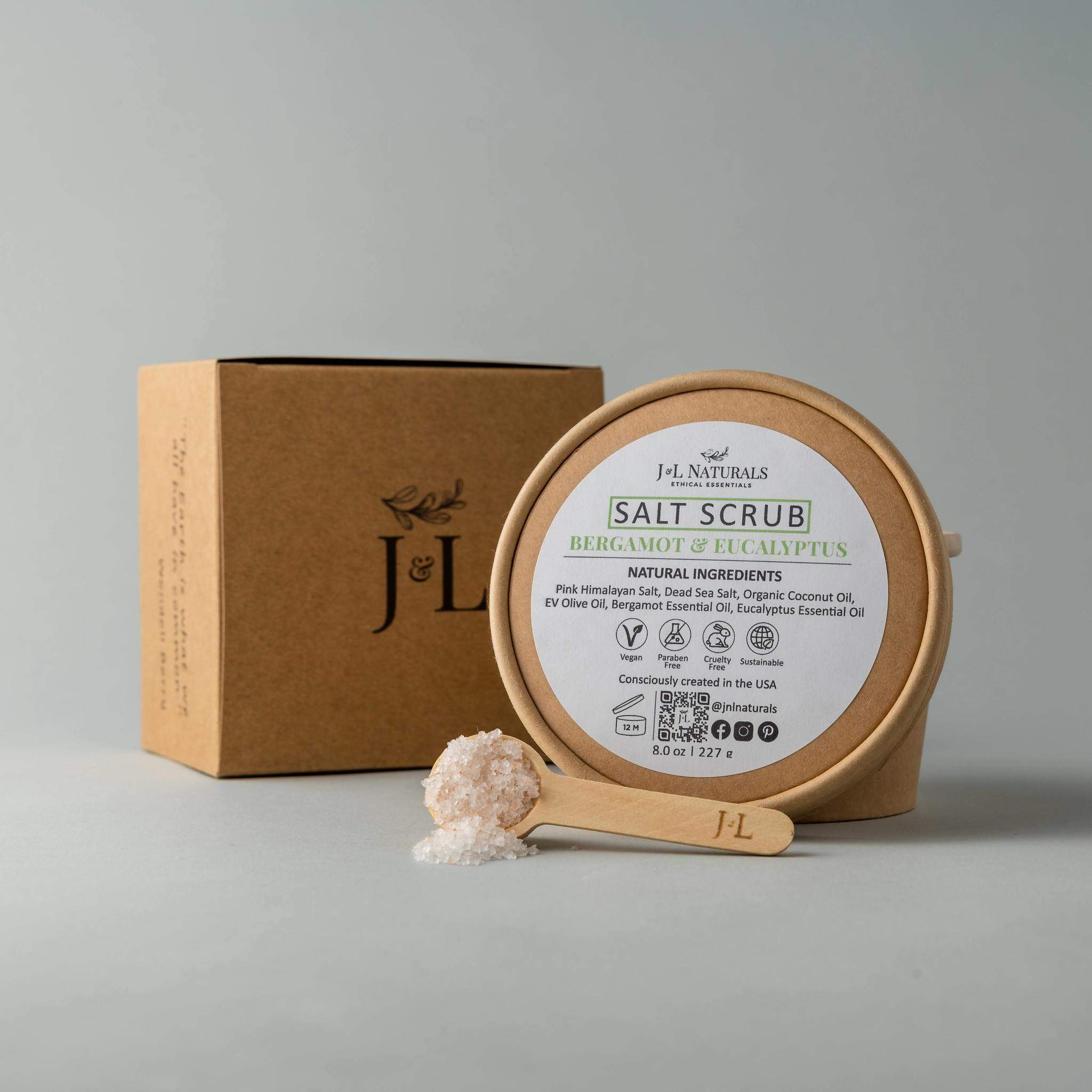 J&L Naturals Salt Scrub