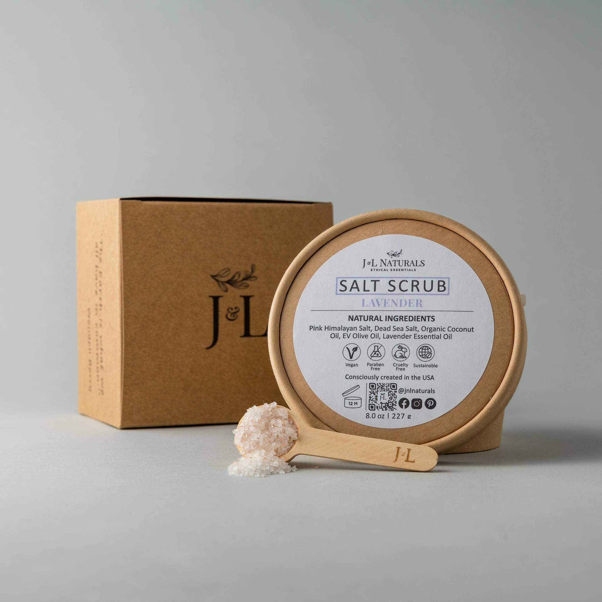 J&L Naturals Salt Scrub