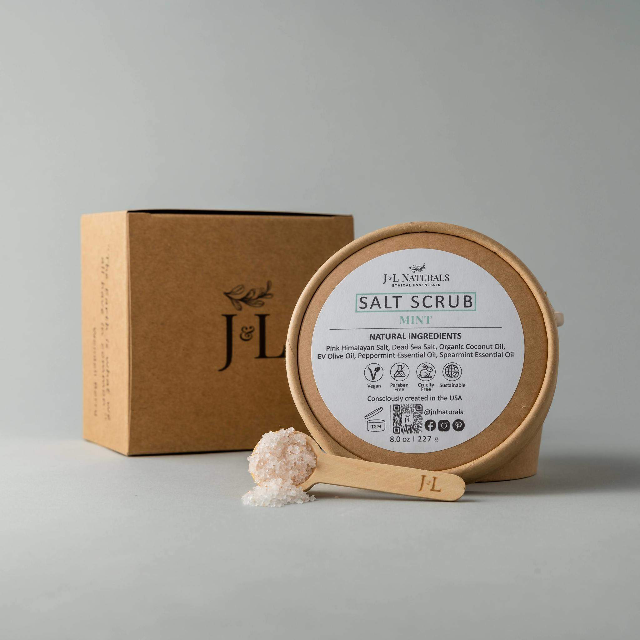 J&L Naturals Salt Scrub