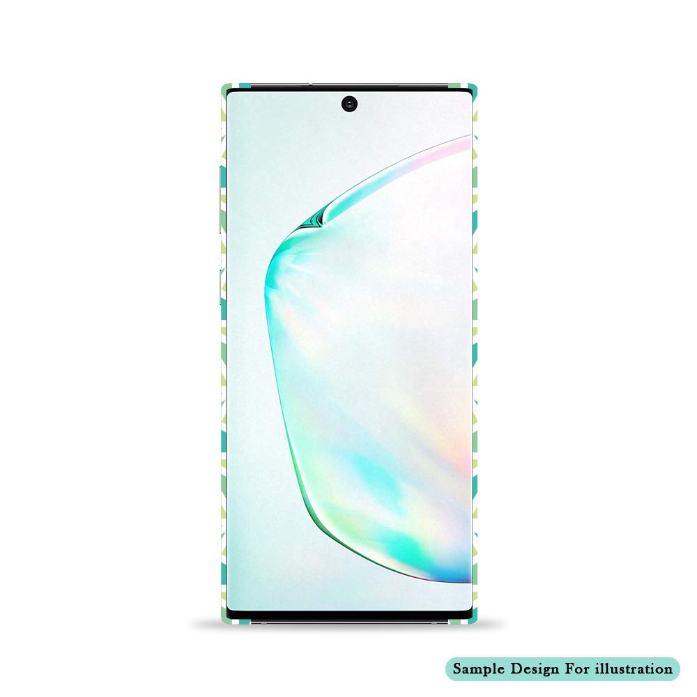 Camou- Rsuted teal Slim Hard Shell Case For Samsung Galaxy Note10+