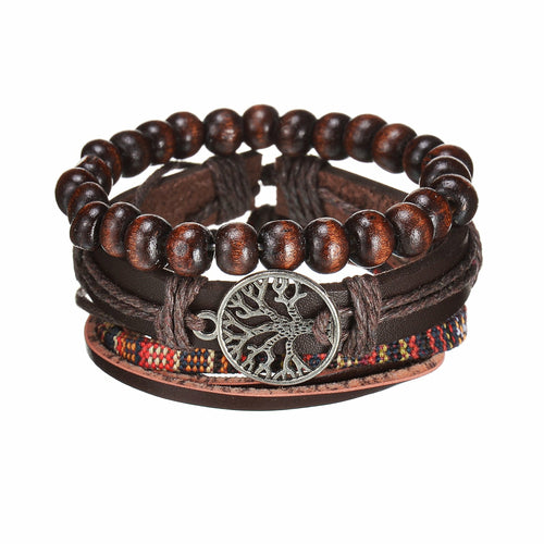 Mens Modern Multilayered Bracelet