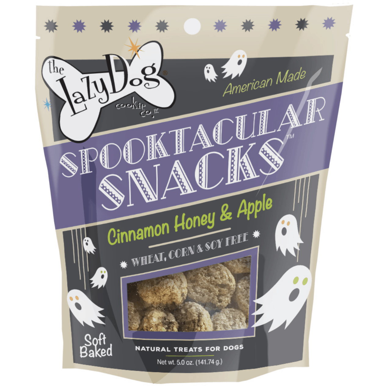 Spooktacular Snacks by Lazy Dog-  5oz Bag | Turquoise Daedalus