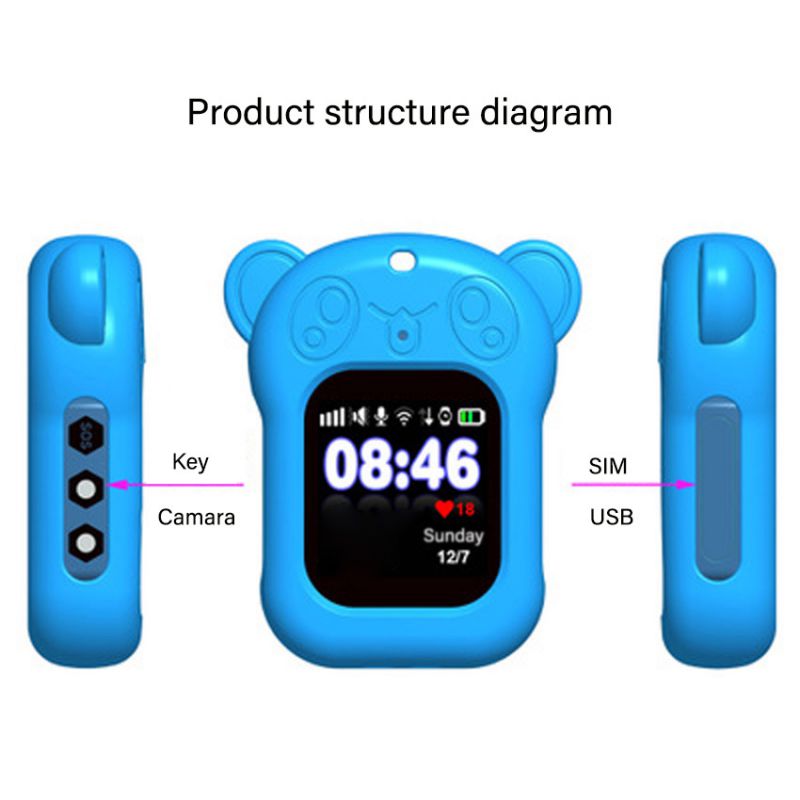 Silicone Children's Smart Watch Skin friendly And