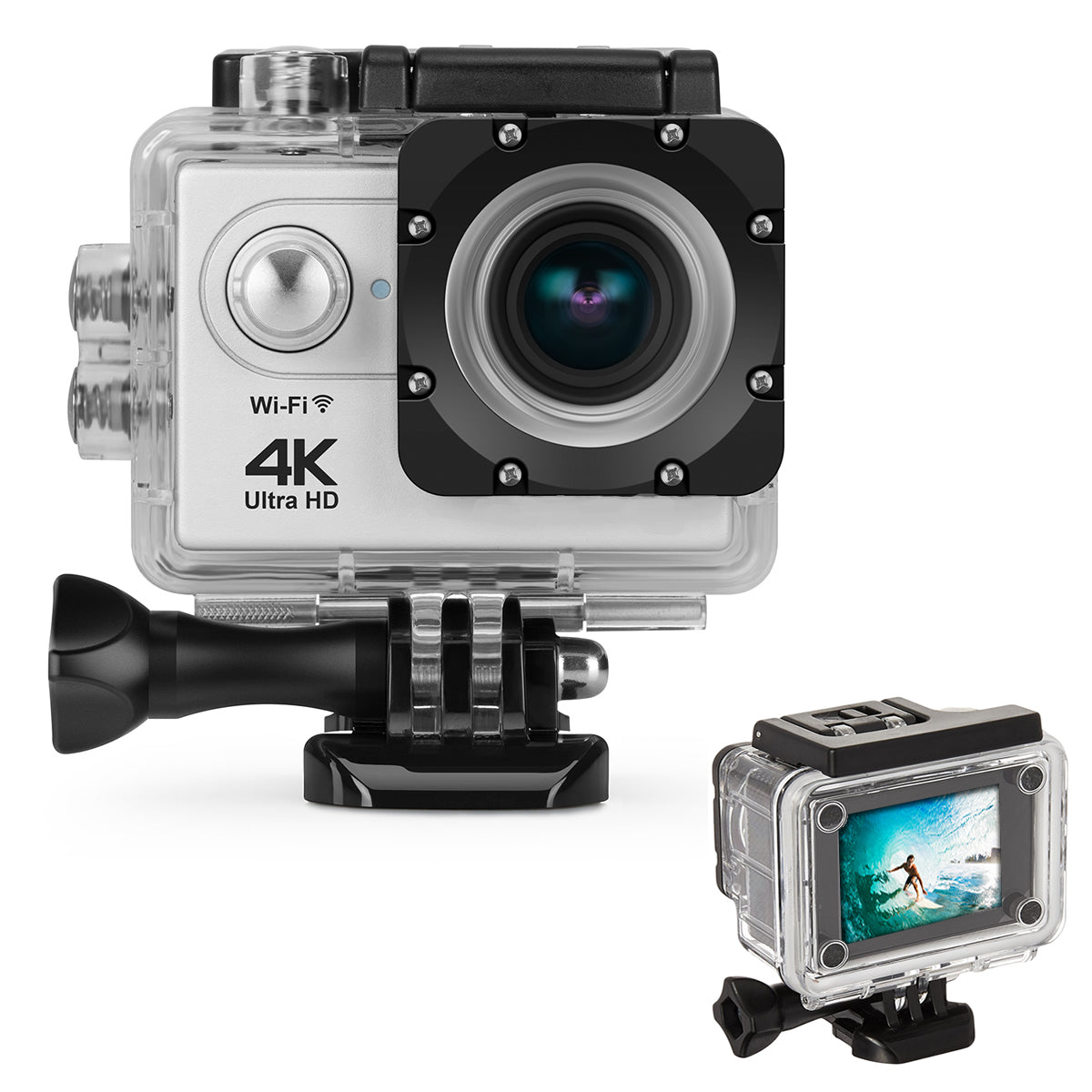 4K Action Pro Waterproof All Digital UHD Wi-Fi Camera + RF Remote