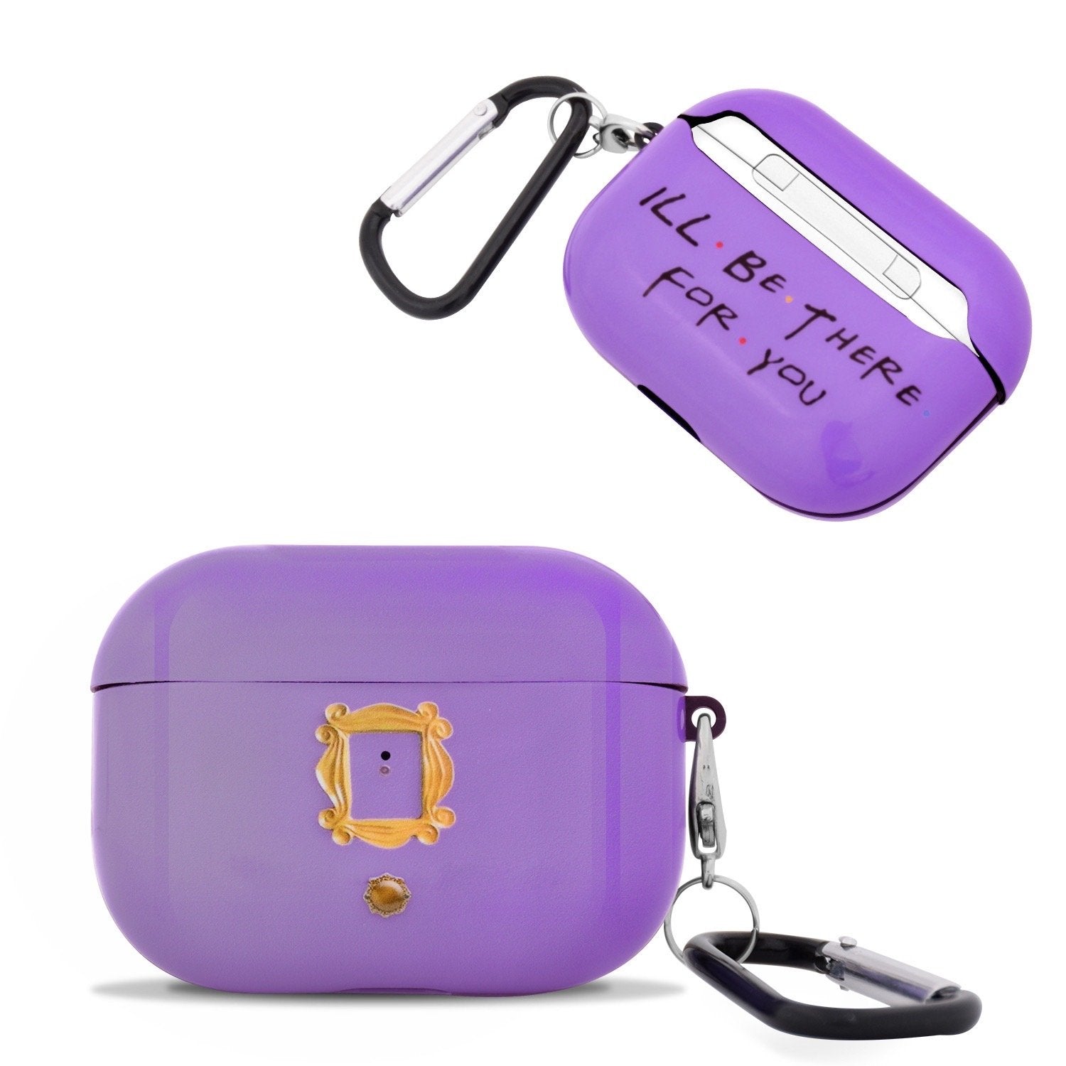 FRIENDS Tv Show Purple Door AirPods Pro Case