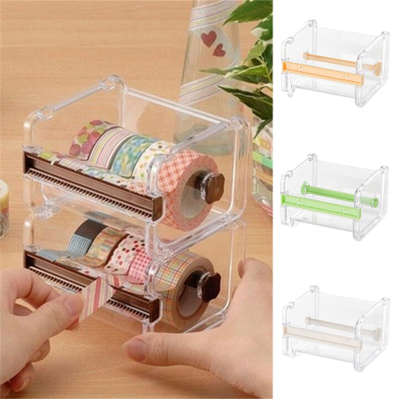 Stationery Masking Tape Cutter Washi Tape Storage