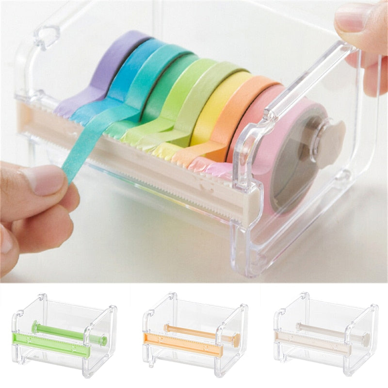 Stationery Masking Tape Cutter Washi Tape Storage