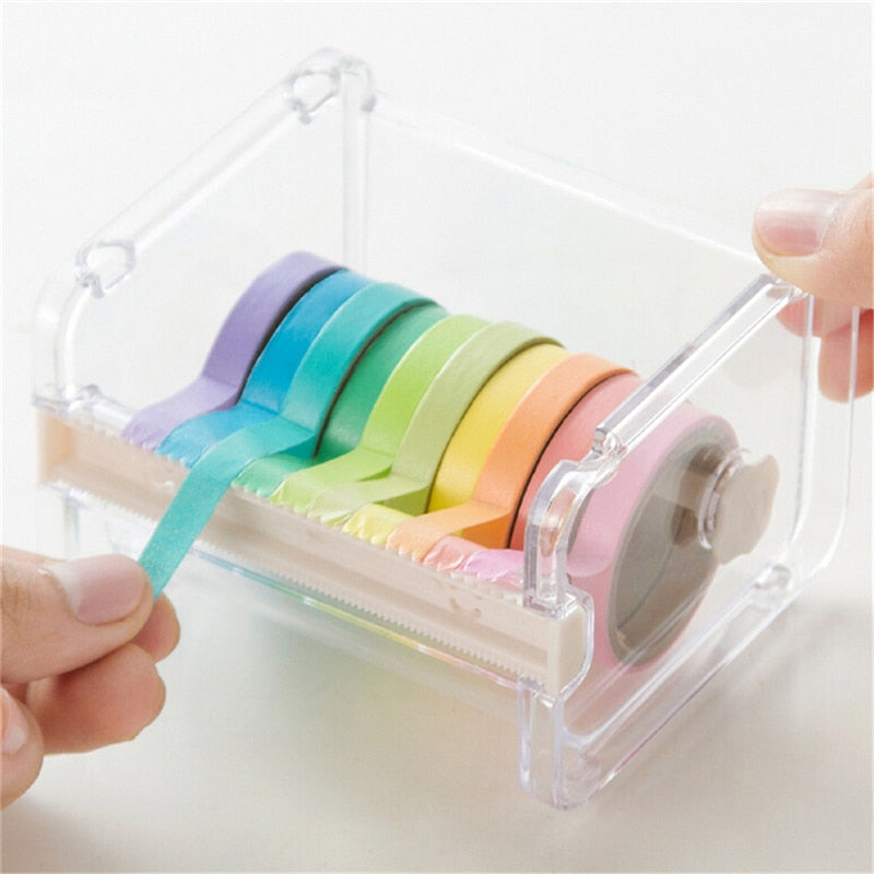 Stationery Masking Tape Cutter Washi Tape Storage