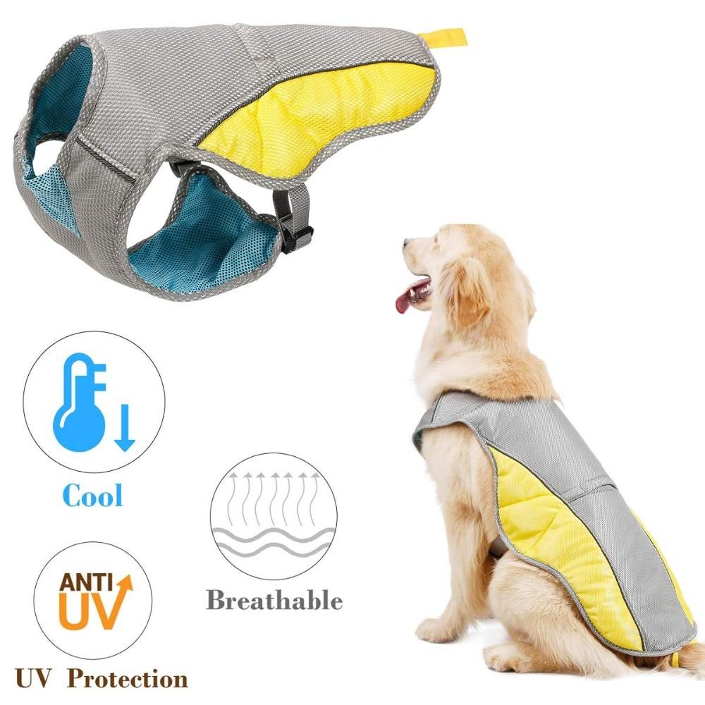 Summer Dog Cooling Vest Clothes Cooling Harness | Puce Dione