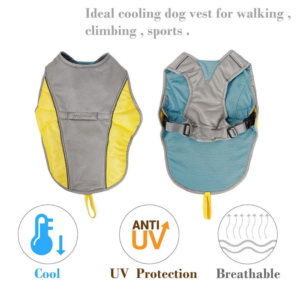 Summer Dog Cooling Vest Clothes Cooling Harness