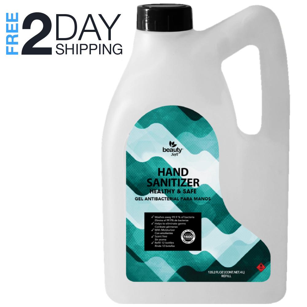 Hand Sanitizer 1 Gallon Antibacterial Gel 70% Alcohol