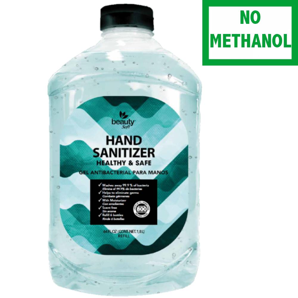 Hand Sanitizer Half a Gallon Antibacterial Gel (64 oz) 70% Alcohol | Pink Hector