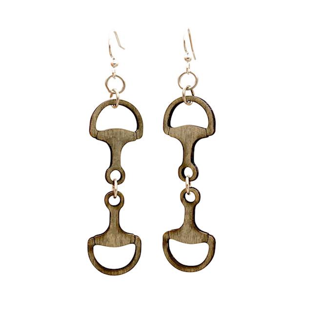 Horse Bit Earrings #T144 | Red Sunflower