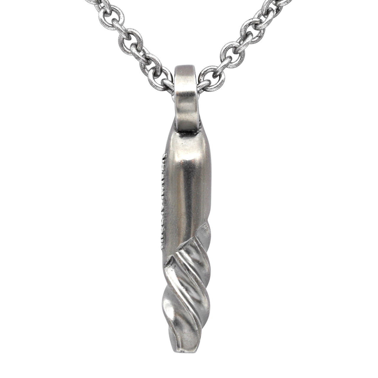 Twisted Steel Necklace | Blue Asteria