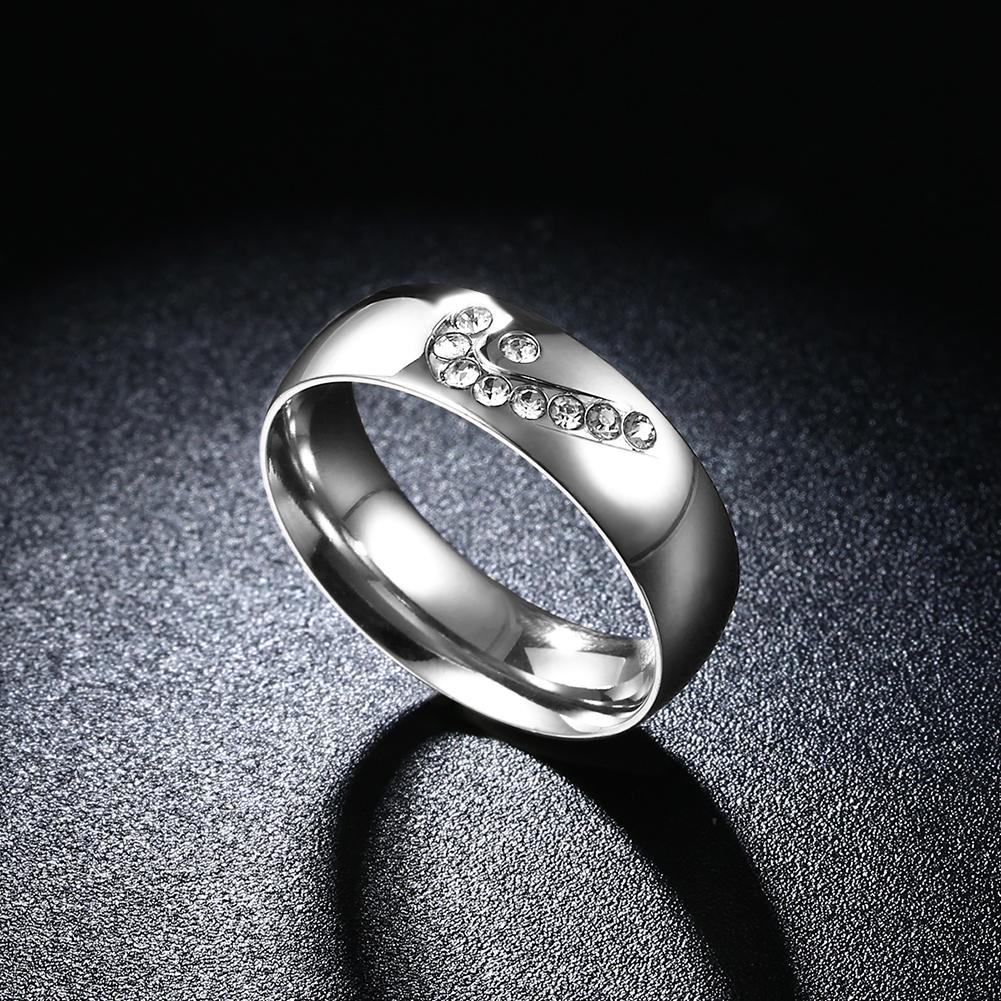 Elements Curved 316L Stainless Steel Ring