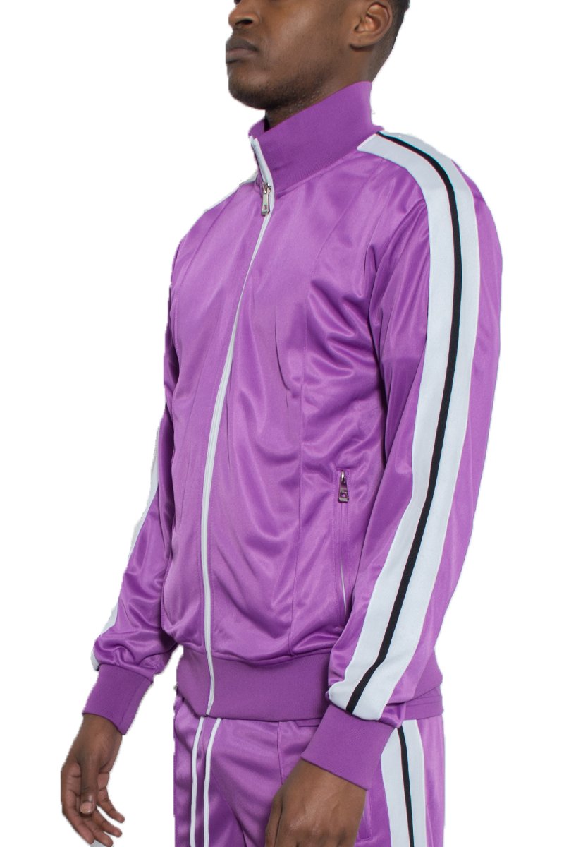 STRIPED TAPE TRACK JACKET