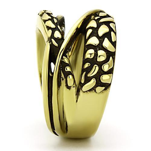 Women Stainless Steel No Stone Rings TK1025