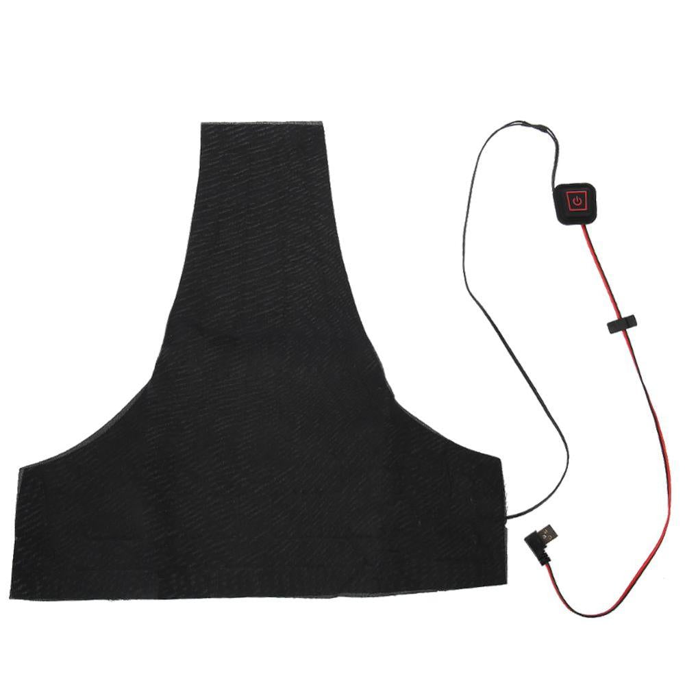 USB Charged Vest heating sheet 5V Carbon Fiber