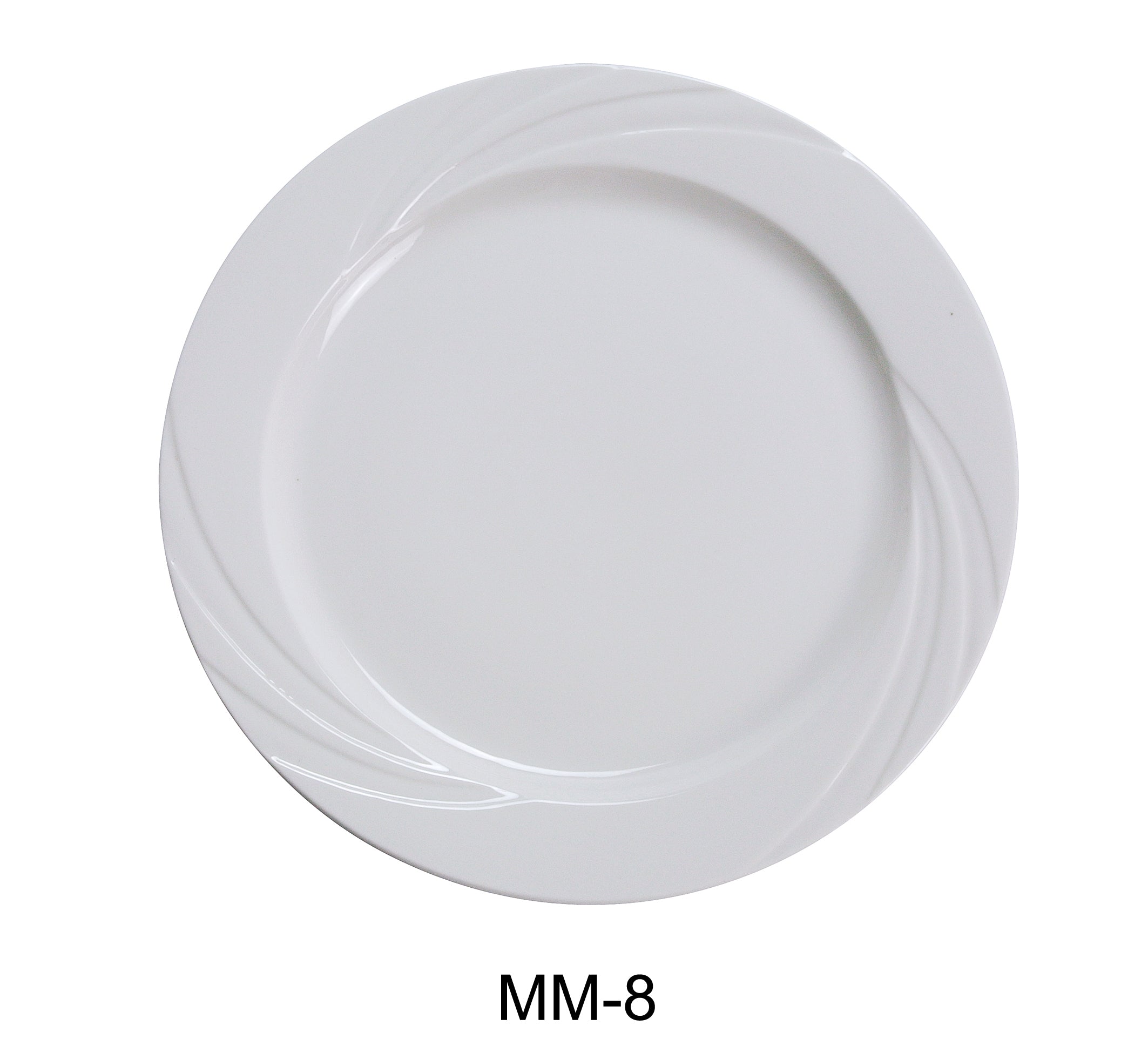 Yanco MM-8 Miami 9.125" Dinner Plate | Lime Atlas