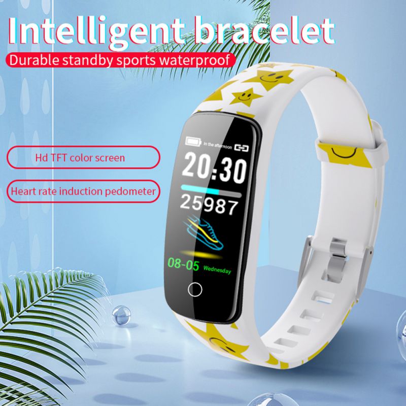 V8plus Smart Wristband Star Printed Strap