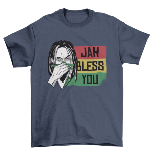 Jah Bless You Rastafari T-shirt