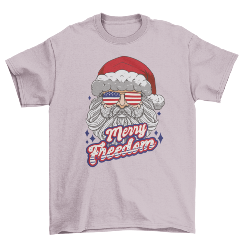 American santa claus t-shirt