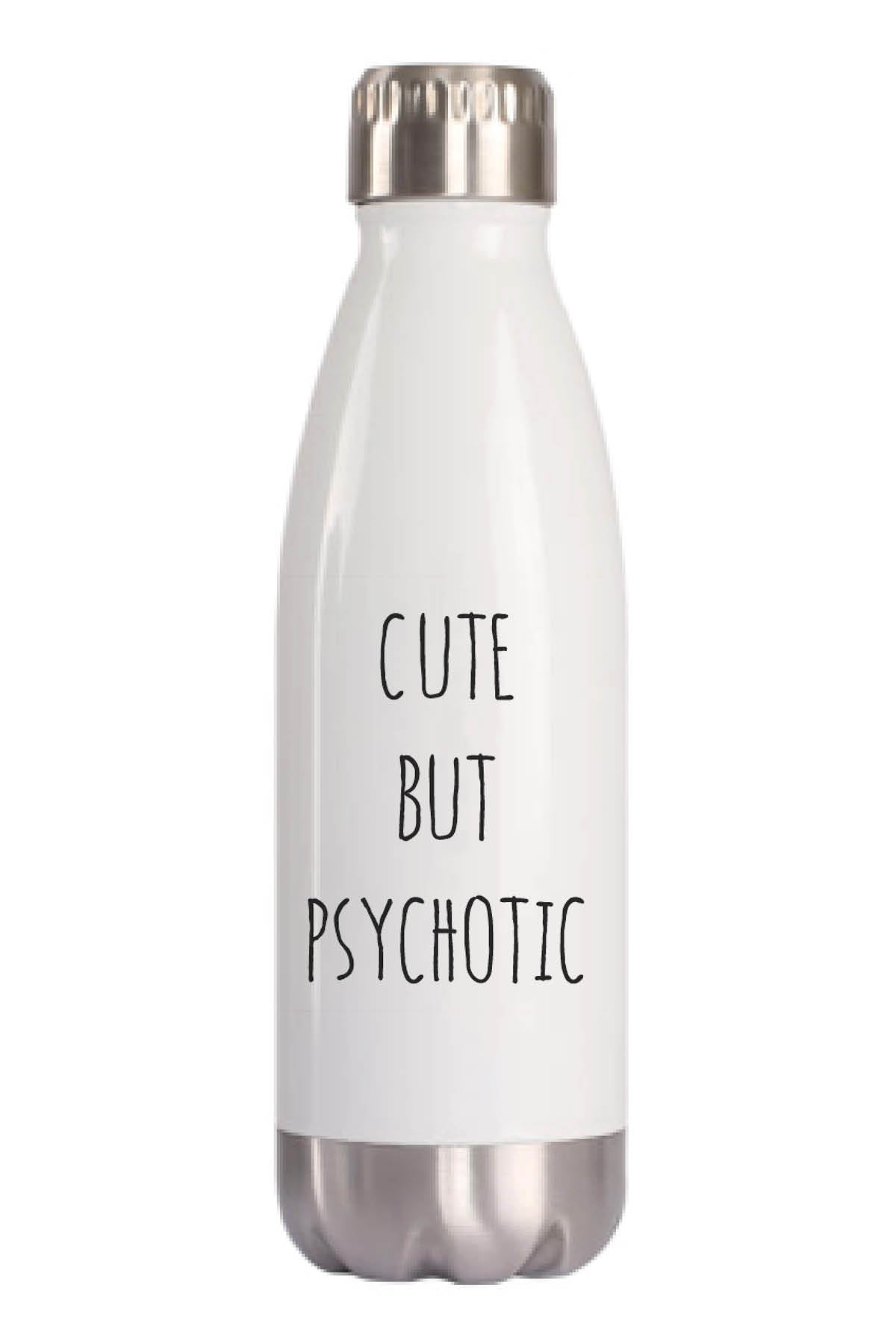 "Cute but psychotic" Quippy reusable water bottle | Raspberry Hestia