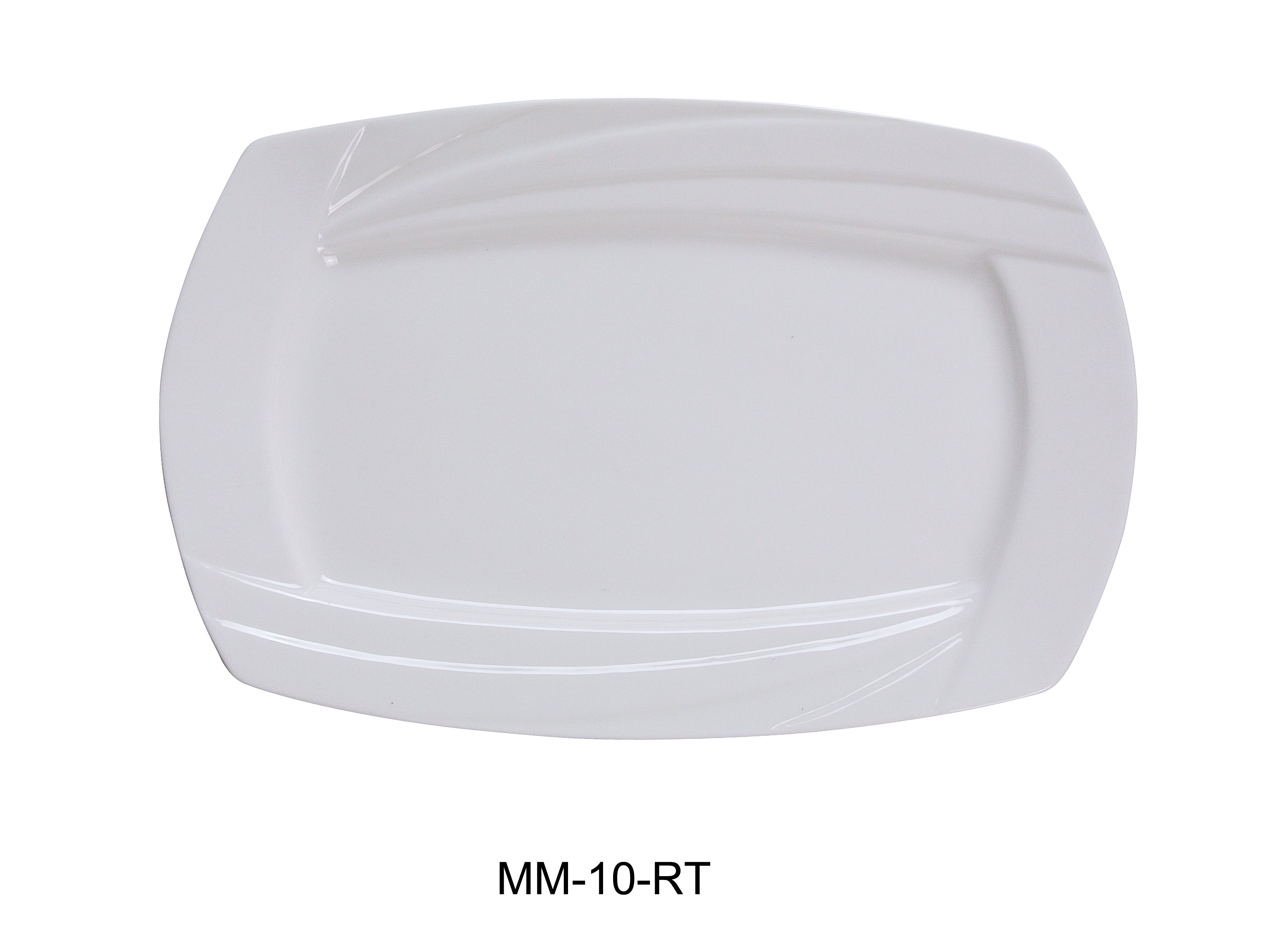 Yanco MM-10-RT Miami Rectangular Plate | Lime Atlas