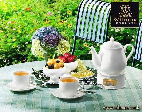 Wilmax Fine Porcelain White 4 Oz | 110 Ml Coffee Cup & Saucer