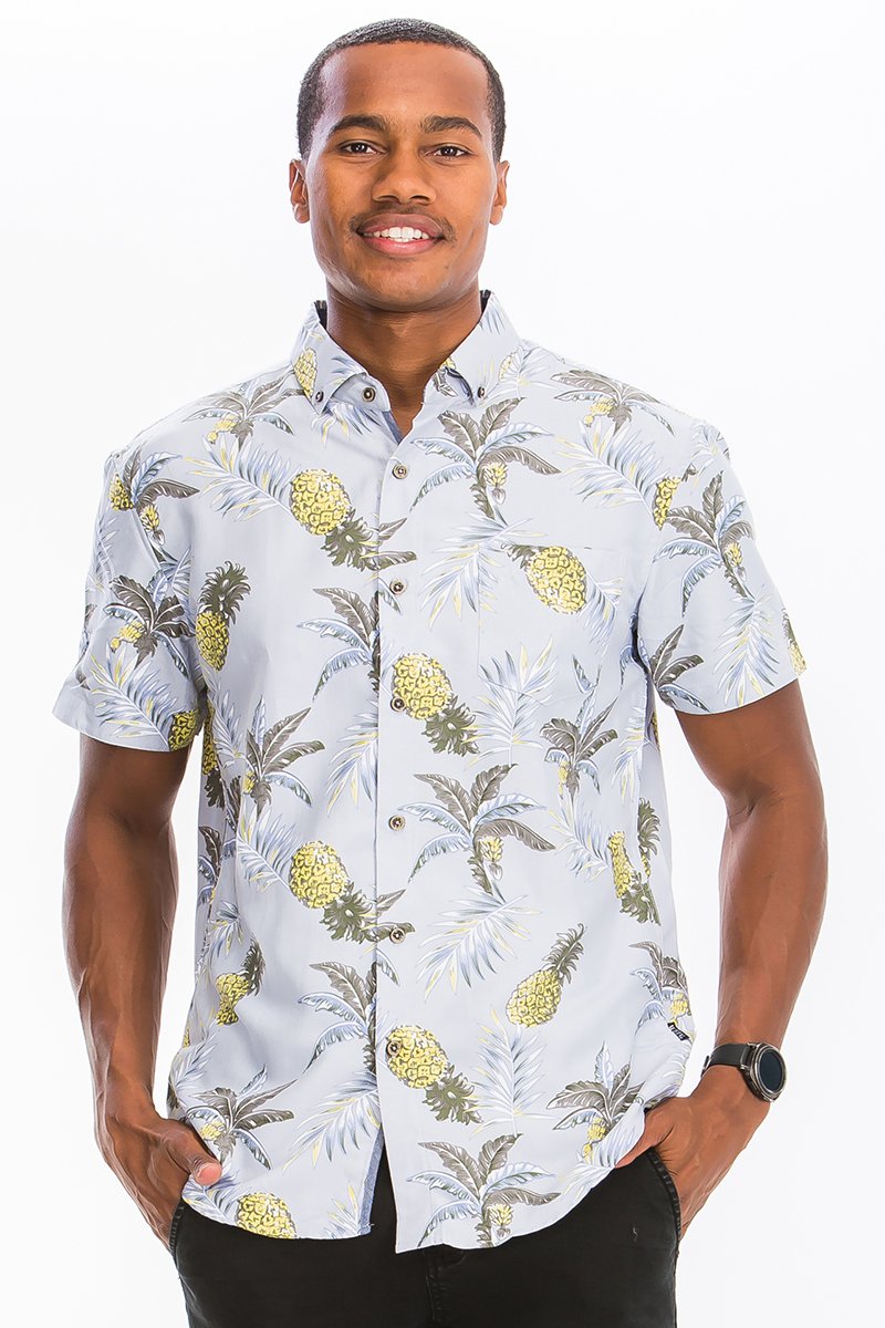 HAWAIIAN BUTTON DOWN SHIRT