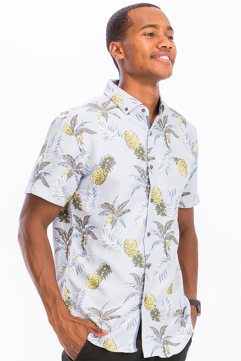 HAWAIIAN BUTTON DOWN SHIRT