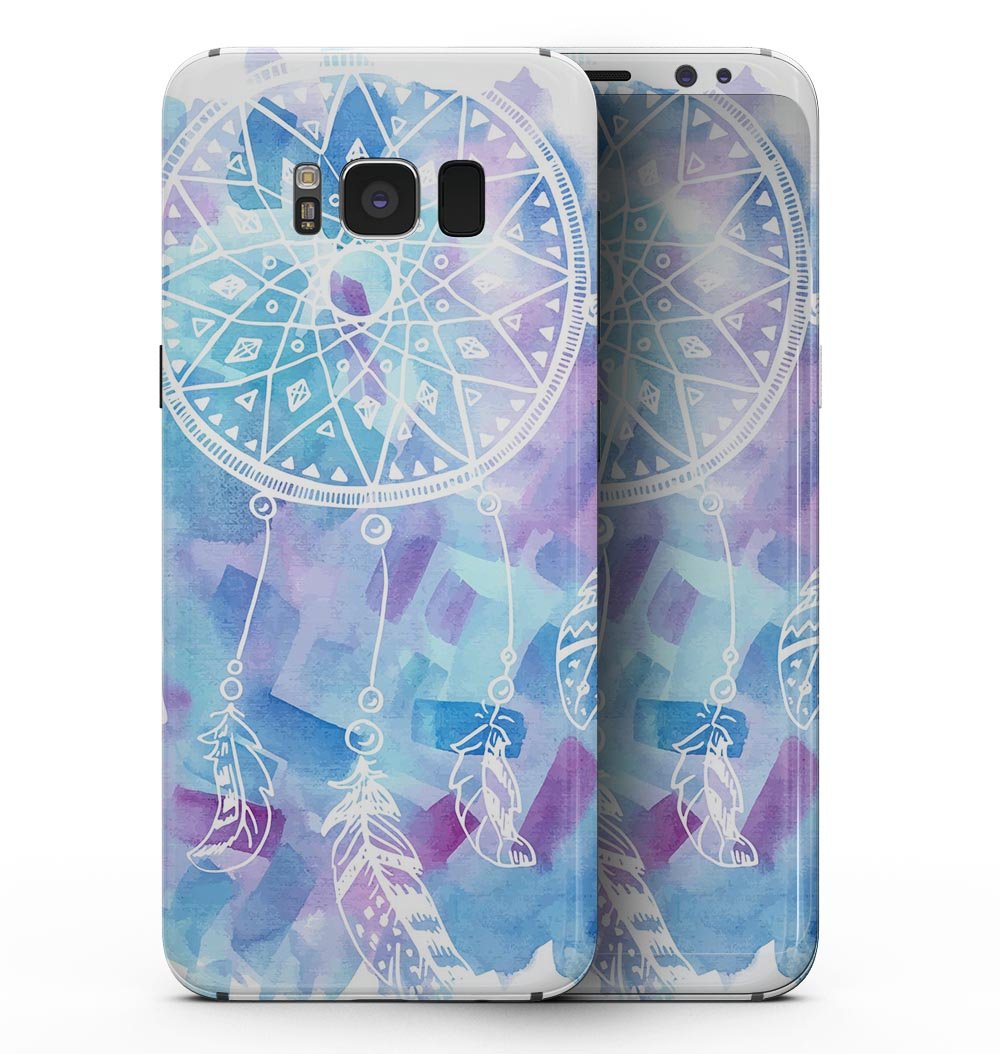 Watercolor Dreamcatcher - Samsung Galaxy S8 Full-Body Skin Kit | Blue Leto